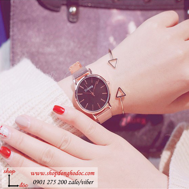dong-ho-nu-day-kim-loai-luoi-vang-mat-tron-den-quy-phai-ulzzang-dhd15503 dong-ho-nu-day-kim-loai-luoi-vang-mat-tron-den-quy-phai-ulzzang-dhd15503
