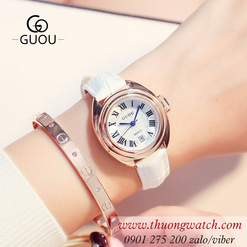 dong-ho-nu-guou-8211-day-da-mat-tron-trang-sang-chanh-dhd39502 dong-ho-nu-guou-8211-day-da-mat-tron-trang-sang-chanh-dhd39502
